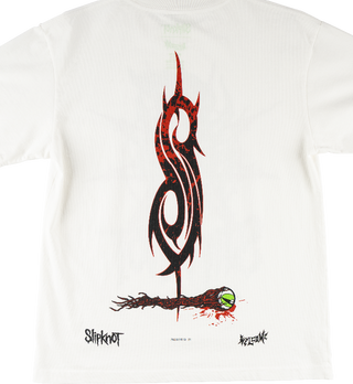 Welcome x Slipknot - SPIT IT OUT TEE WHITE