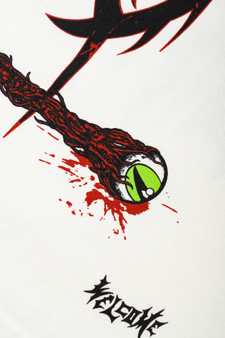 Welcome x Slipknot - SPIT IT OUT TEE WHITE