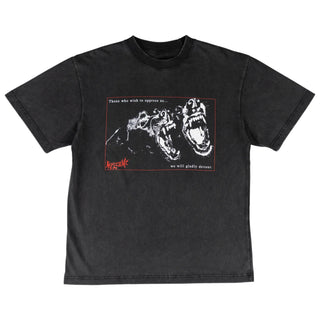 Welcome - Snarl Boxy Printed Tee