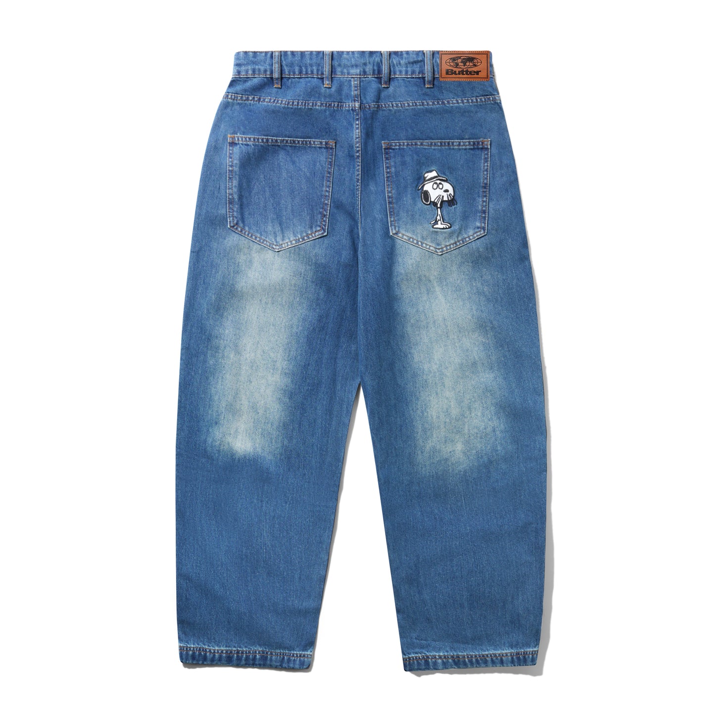 Butter Goods - Spike Denim Jeans - Distressed Indigo