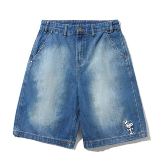 Butter Goods - Spike Work Shorts - Distressed Indigo