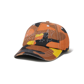 Cash Only - Strip 6 Panel Cap - Fall Camo