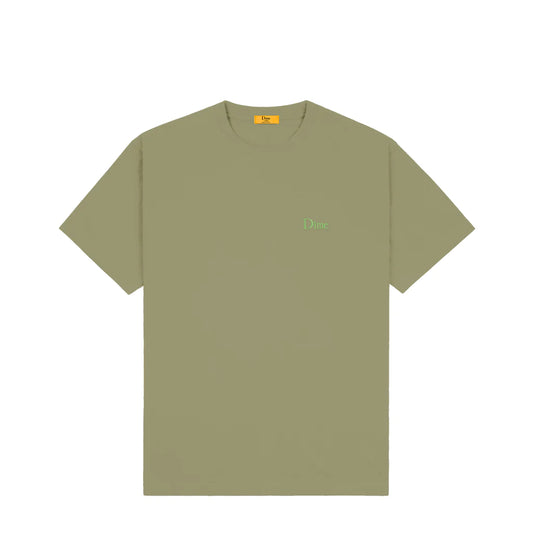 Dime - Classic Small Logo T-Shirt - Army Green