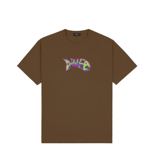 Dime - Bones Tee - Dark Brown