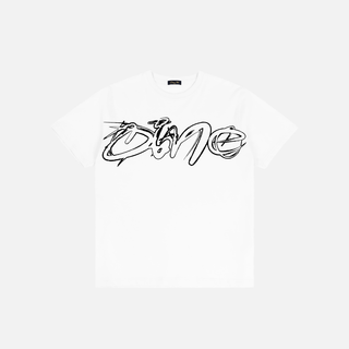 Dime - Fine Lines T-Shirt White