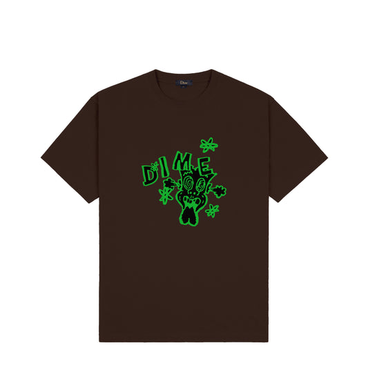 Dime - ISO T-Shirt - Deep Brown