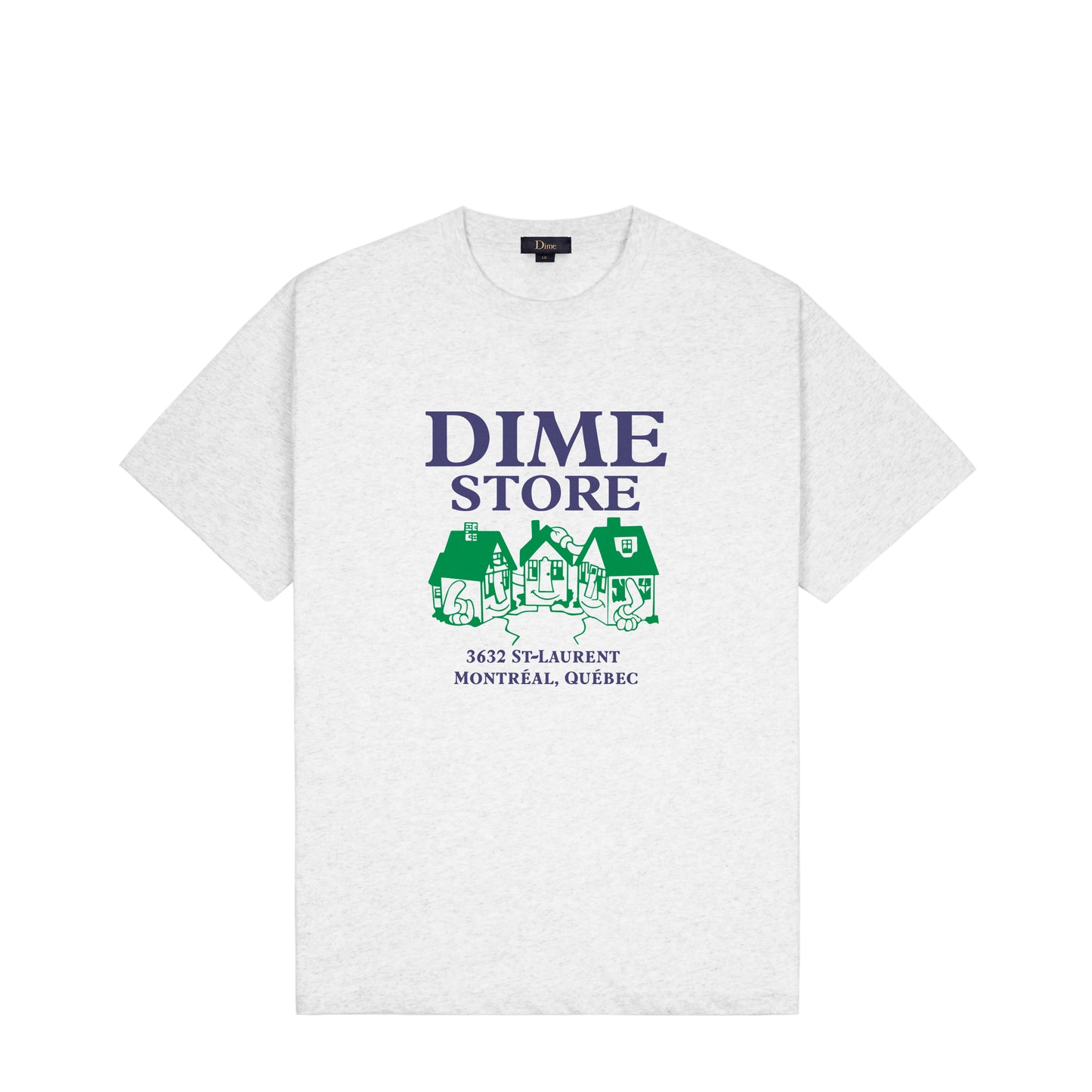 Dime - Skateshop T-Shirt - Ash