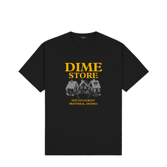 Dime - Skateshop T-shirt - Black