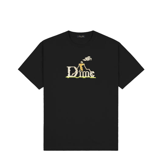 Dime - Shiny T-Shirt - Black