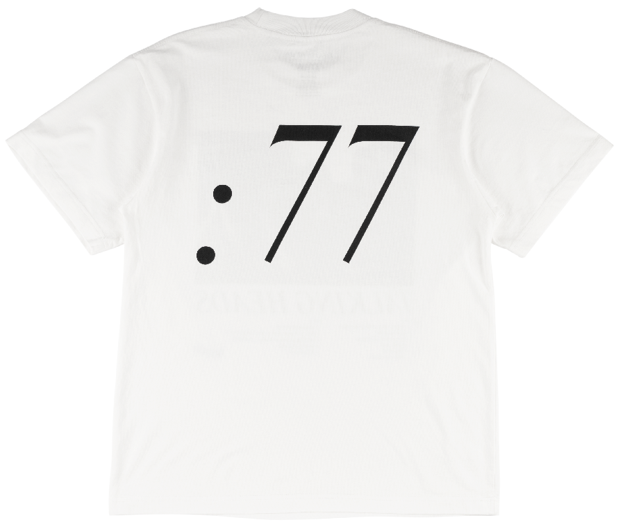 Welcome Skateboards x Talking Heads - Track List Tee - White