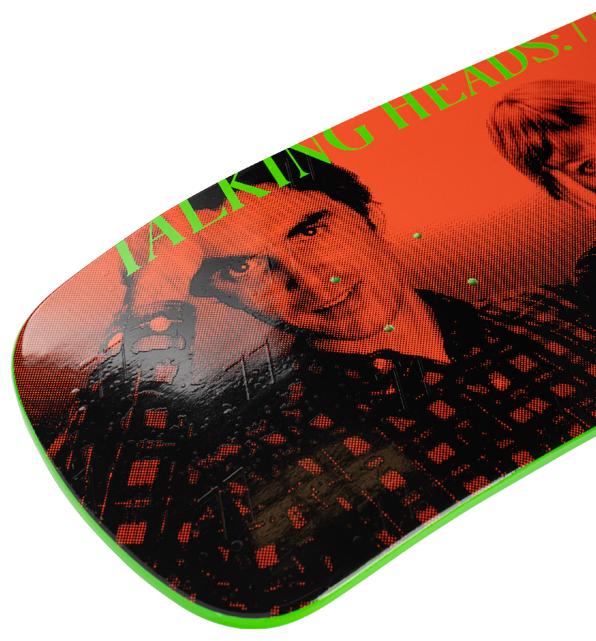 Welcome Skateboards x Talking Heads - Psycho On Boar 10" (Green Dip)