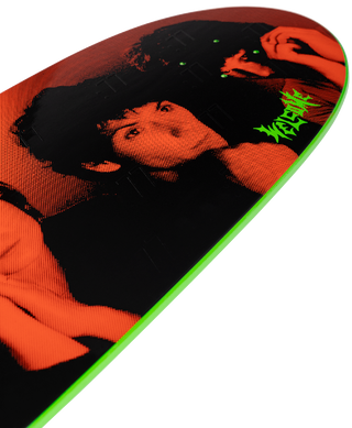 Welcome Skateboards x Talking Heads - Psycho On Boar 10" (Green Dip) Deck