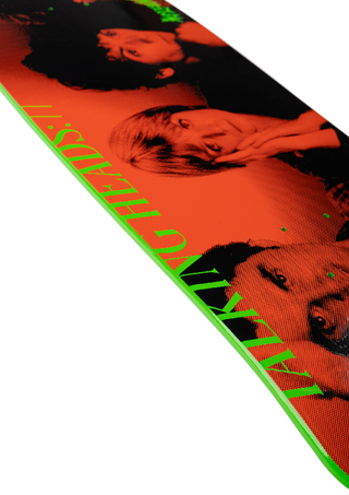 Welcome Skateboards x Talking Heads - Psycho On Boar 10" (Green Dip) Deck