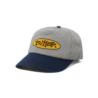 Butter Goods - Tide 5 Panel Cap Washed Grey / Navy