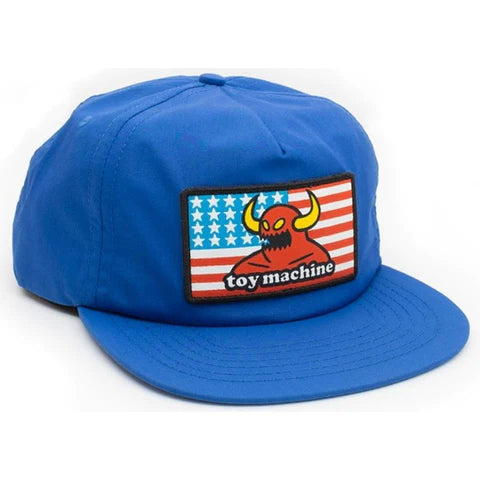 Toy Machine - American Monster Unstructured Cap - Blue