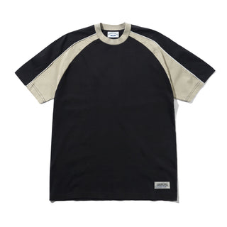 Cash Only - Track Panel T-Shirt Black/Cove