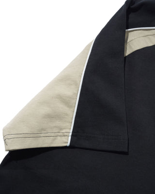 Cash Only - Track Panel T-Shirt Black/Cove