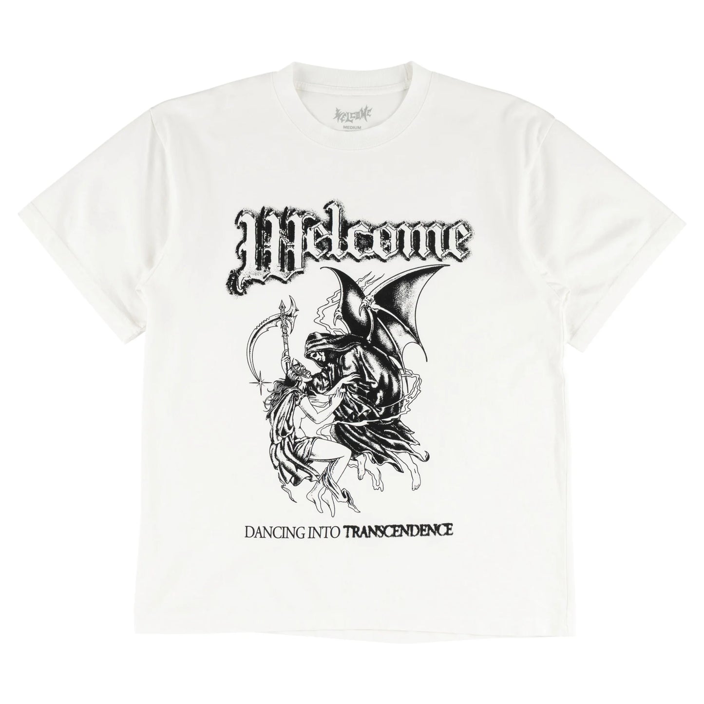 Welcome Skateboards - Transcendence Tee - White