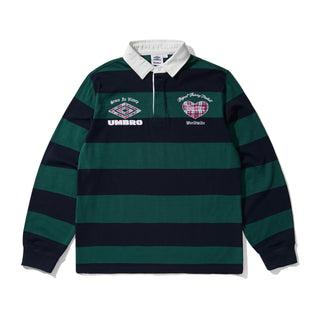 Butter Goods x Umbro - Victory Rugby Polo Navy / Forest