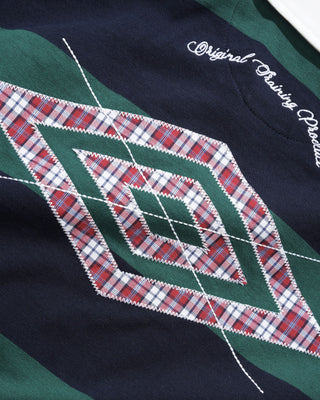 Butter Goods x Umbro - Victory Rugby Polo Navy / Forest
