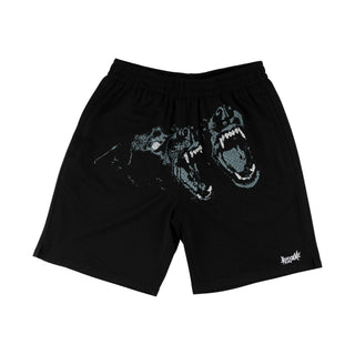 Welcome - WOOF MESH SHORT BLACK