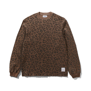 Butter Goods - Waffle Longsleeve Top Leopard