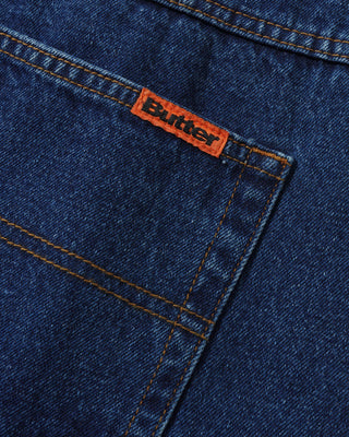 Butter Goods - Weathergear Denim Jeans - Repaired Indigo