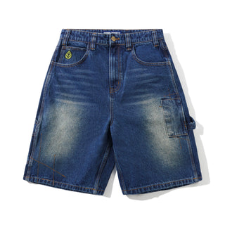 Butter Goods - Weathergear Denim Shorts - Repaired Indigo