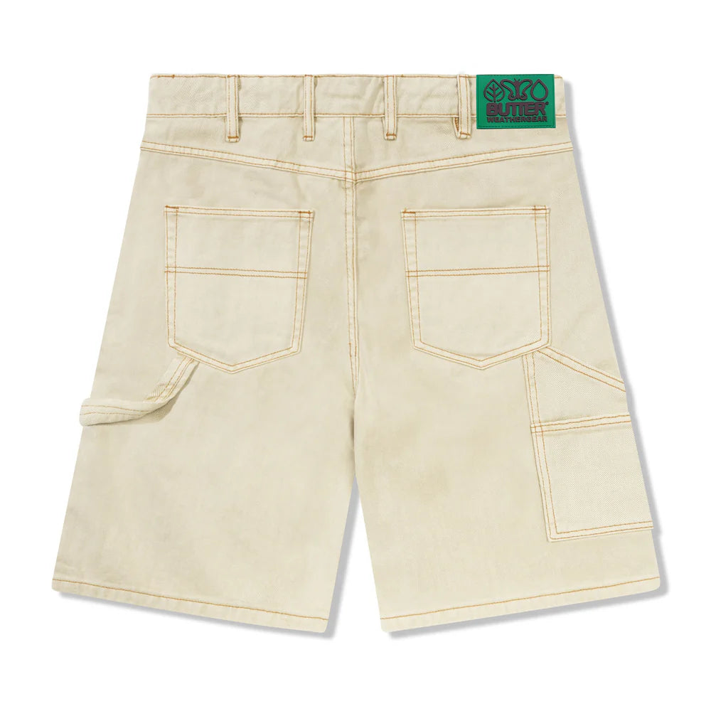 Butter Goods - Weathergear Denim Shorts - Washed Khaki