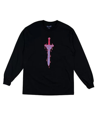 Welcome Skateboards - Dagger Longsleeve Tee Black