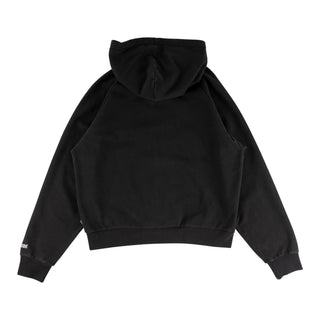 Welcome - Duality Cropped Zip Hood Black