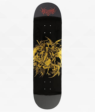 Welcome Skateboards - Saint Black/Gold Foil Popsicle 8.5" Deck