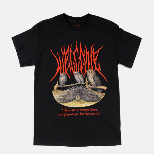 Welcome Skateboards - Parliament T-Shirt Garment Black