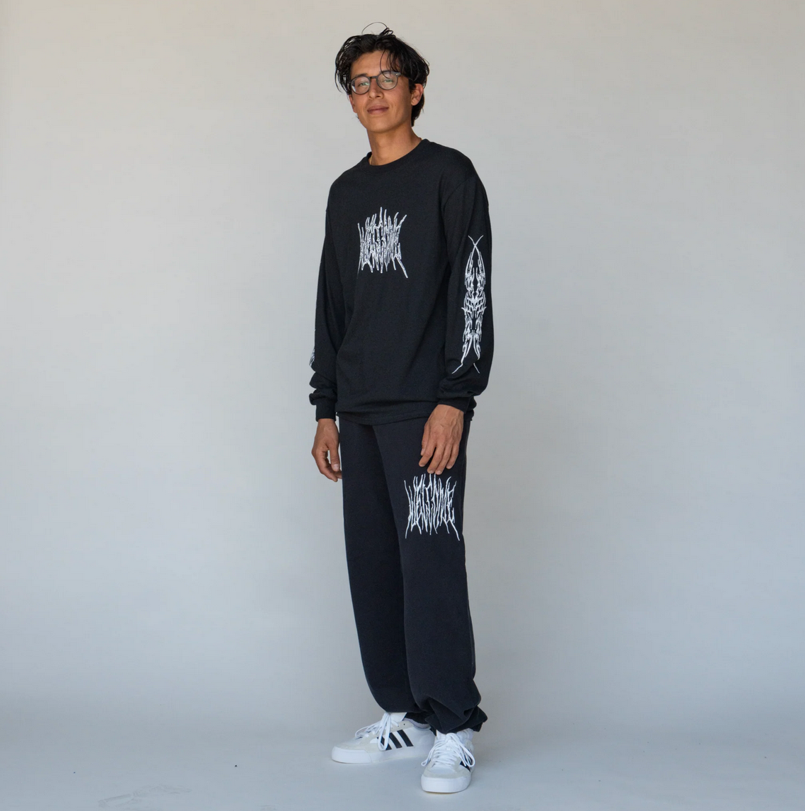 Welcome Skateboards - Caste Pigment Dyed Sweatpants - Black