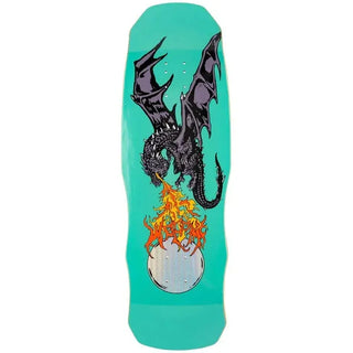 Welcome - Firebreather On Dark Lord Teal 9.75"