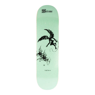 Welcome Skateboards - Paradox Mint Glitter Popsicle 8.38" Deck