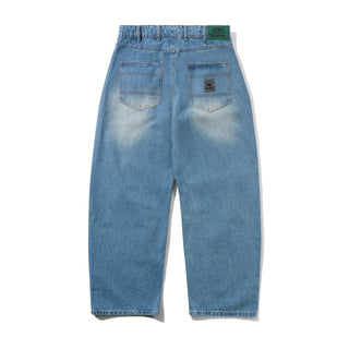 Butter Goods - Wide Cut Denim Jeans - Worn Indigo