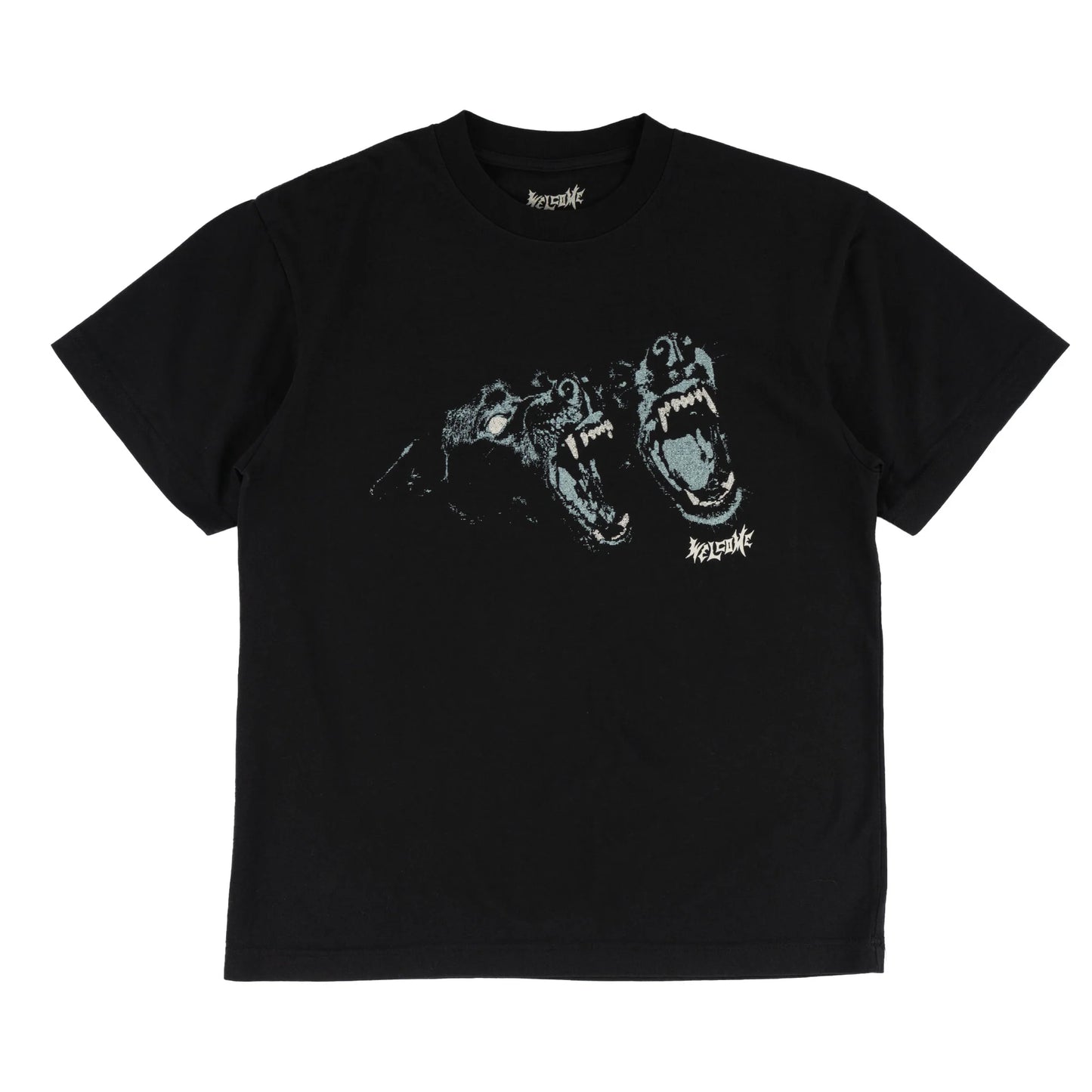 Welcome Skateboards - Woof Tee - Black