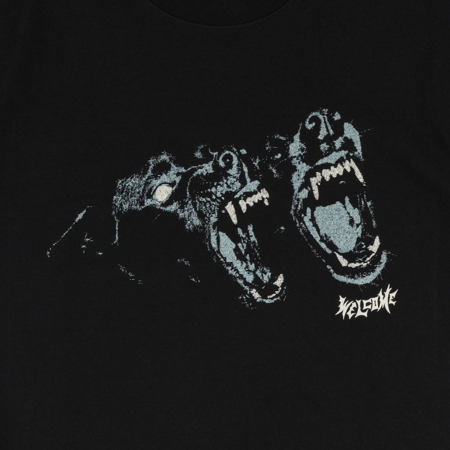Welcome Skateboards - Woof Tee - Black