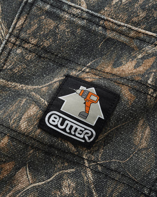 Butter Goods - Work Shorts Forest Camo