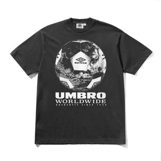Butter Goods x Umbro - World Game Tee Washed Black