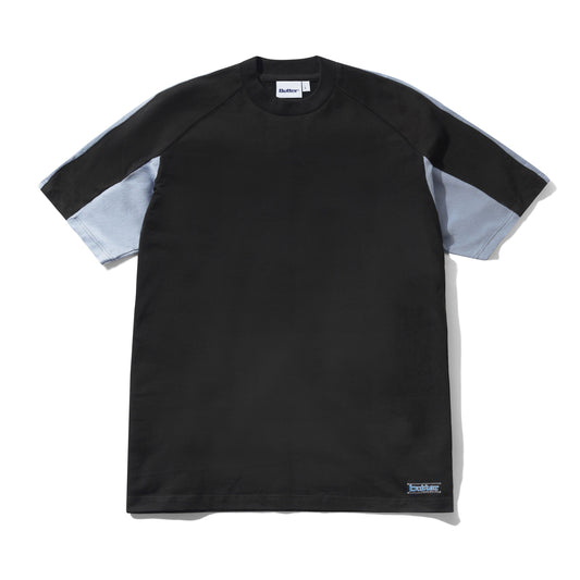 Butter Goods - Worldwide Panelled Tee - Black