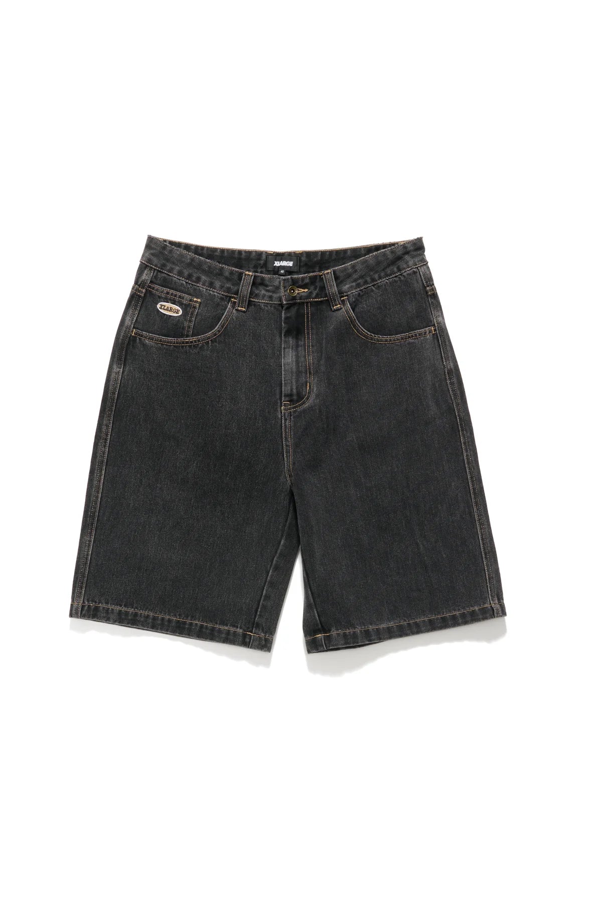 XLARGE - Baggy Bull Denim 91 Short - Washed Black