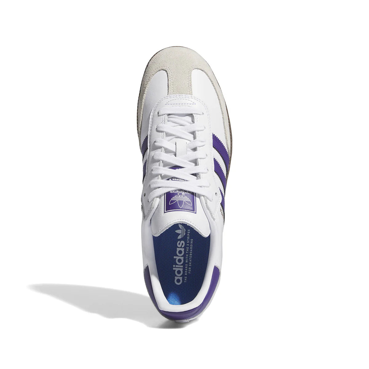 Adidas - SAMBA ADV - White/Purple/Gold