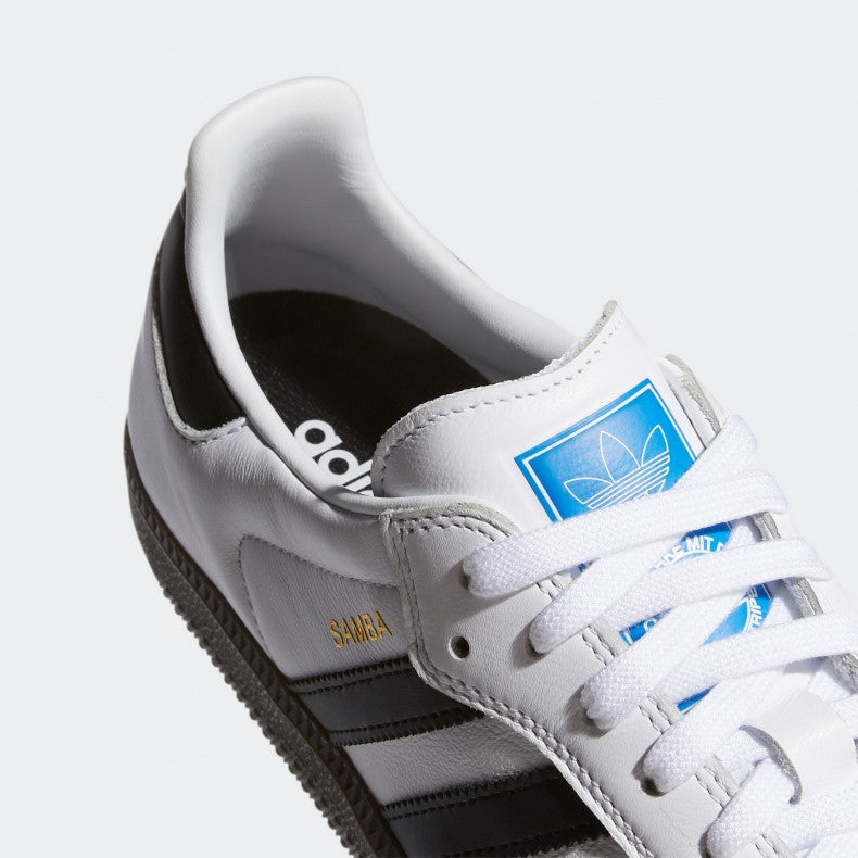 Adidas - SAMBA ADV FTWWHT/CBLACK/GUMS