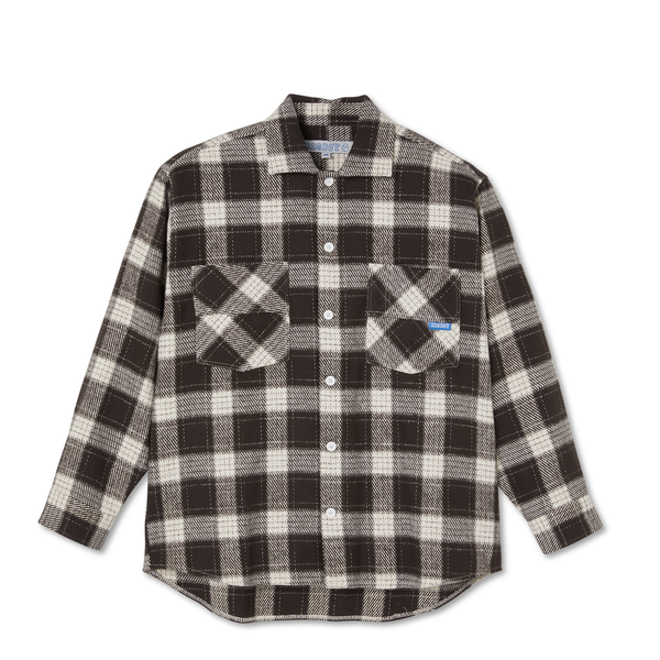 Polar Skate Co.  - Big Boy Flannel Shirt - Brown