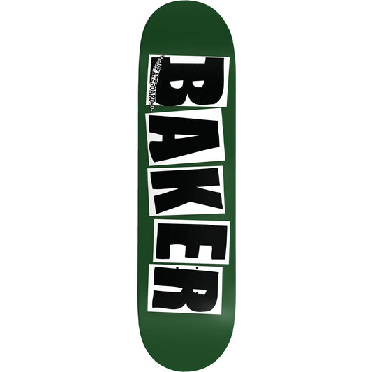 Baker Skateboards - Brand Logo Forest Green 8.475