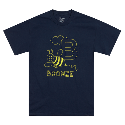 Bronze 56k - B Is For Bronze Tee - Navy