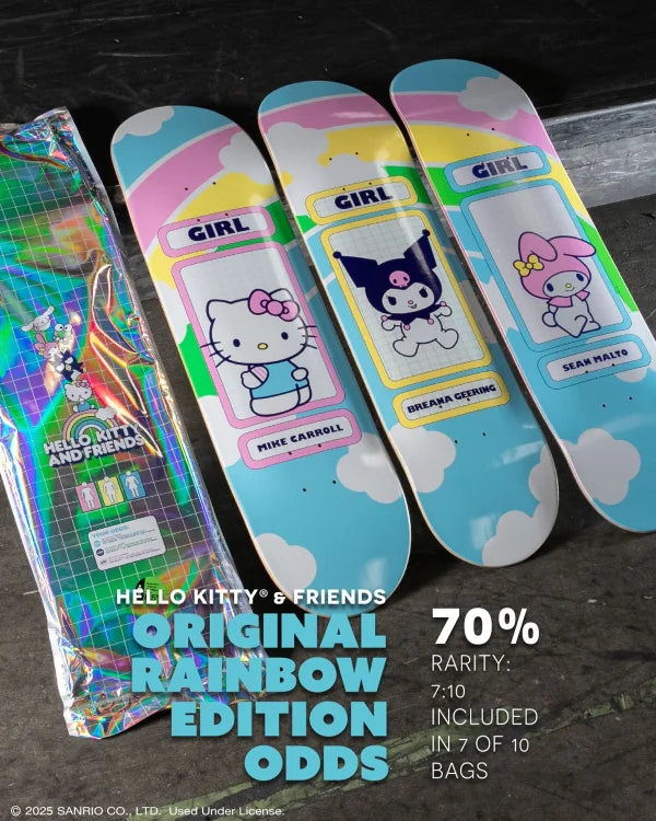 Girl Skateboards - Hello Kitty & Friends (Sean Malto) 8.25"