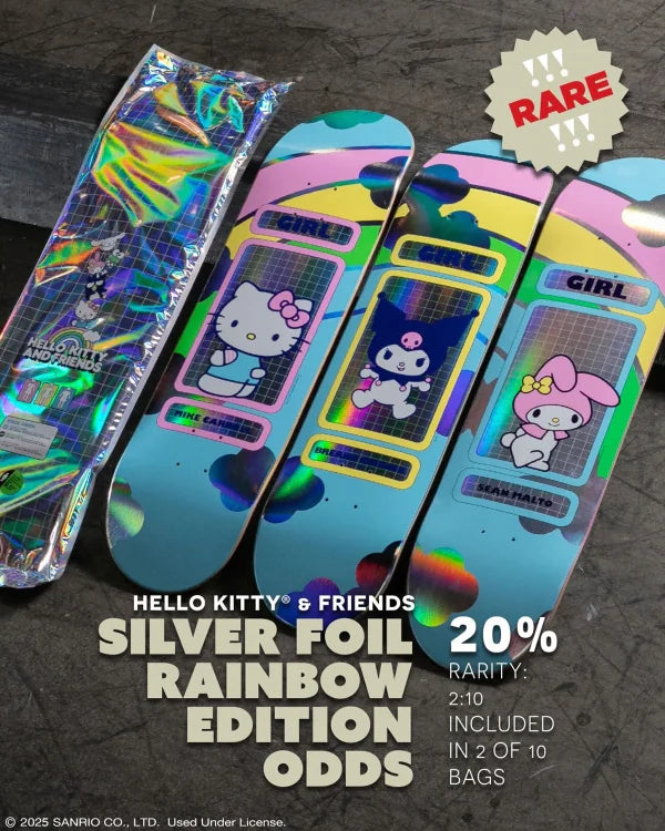 Girl Skateboards - Hello Kitty & Friends (Sean Malto) 8.25"